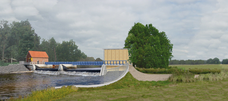 Bild 5 Forschungswasserkraftanlage UW Ansicht