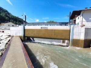 Wasserkraftwerk Schmiede Einlaufschuetz