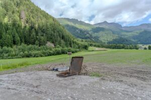 Wasserkraftwerk Wieden Einstieg Krafthaus