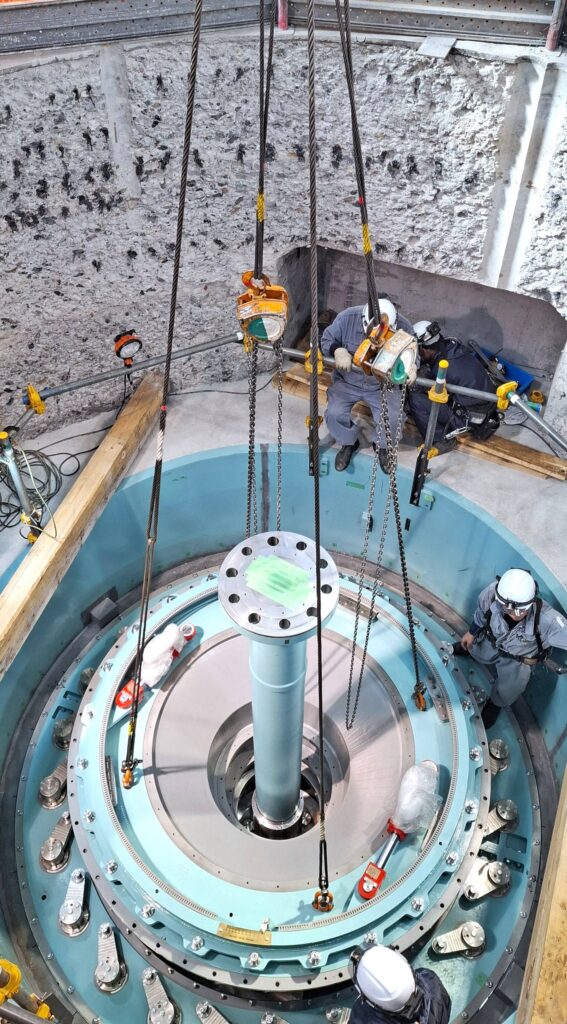 Kraftwerk Shirayama 03_Einbau_Kaplan