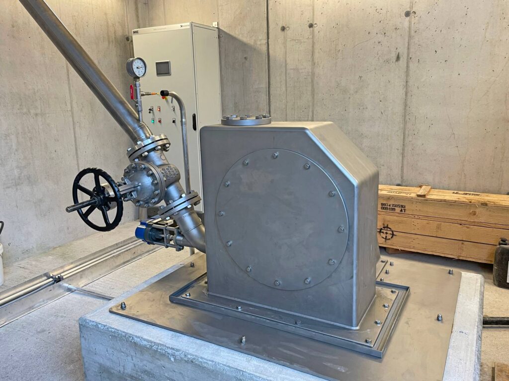 Trinkwasserkraftwerk Bischofer