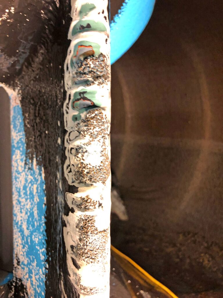 Kraftwerk Andelsbruch StützschaufelVorSanierung