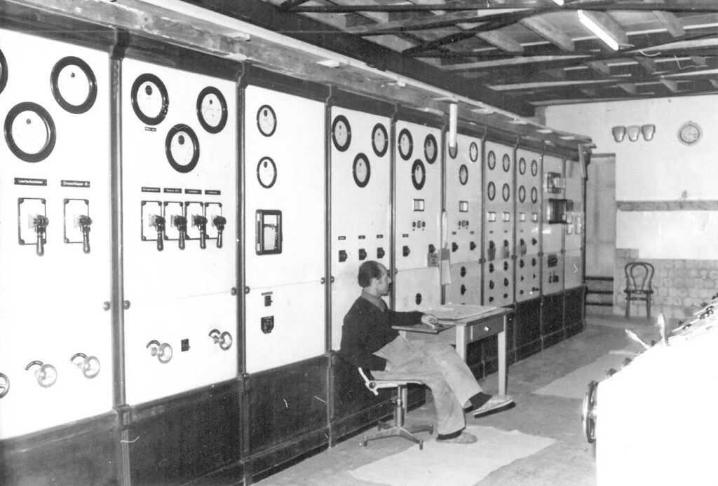 Kraftwerk Andelsbuch_Schalttafel_1969_Ordner2_Nr.1