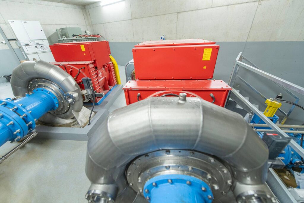 Kraftwerk Kaskade Schlandraun