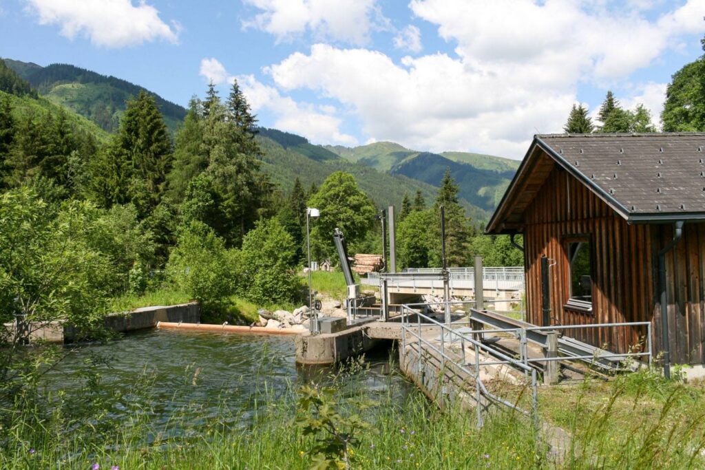 Kraftwerk Riesneralm Wasserfassung Hinterwald 2