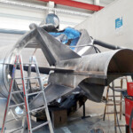 Neben der Umsetzung von Großprojekten im Wasserkraftbereich hat sich Bilfinger auch als kompetenter Partner bei der Fertigung von Prototypen und Sonderfertigungen einen Namen gemacht. Stromboje Bilfinger Werksfoto