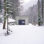 Am Grund der Schlucht der Thierseer Ache wurde ein kompaktes Krafthaus errichtet. Thierseer Ache Krafthaus