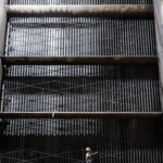 Projektabschluss Modernisierung Donaukraftwerk Ybbs-Persenbeug: Rechenfeld. Wasserkraftwerk-Ybbs-Persenbeug