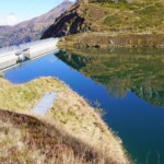 Im Sommerbetrieb dient der Langwied-Speicher der Stromproduktion, im Winter wird er für die Beschneiung benötigt. Für den Turbinenbetrieb wurde der Grundablass adaptiert. Langwied-Speicher