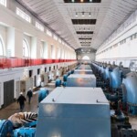 Im September 2021 wurden die Francis-Turbinen im alten Krafthaus endgültig stillgelegt. Stilllegung altes Kraftwerk Töging