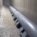 In der Entsandungsanlage wurde von Gufler Metall das bewährte HSR-System installiert, das dafür sorgt, dass es keine intermittierenden Entsanderspülungen benötigt. Wasserkraftwerk Suldenbach