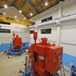 Das Kleinwasserkraftwerk Ceremi ist eine von vielen Referenzanlagen von Voith Hydro in Albanien. Hier sind zwei je 4,5 MW starke Pelton-Maschinen installiert. Wasserkraftwerk Dardha