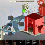 Visualisierung der Kraftwerkssteuerung von EN-CO Kraftwerk Zilfuri Steuerung