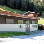 Das Krafthaus des KW Gaißbach am 
Eingang zum Gaißbachtal in Rauris Grimmer Wasserwerke_Rauris_August 2022