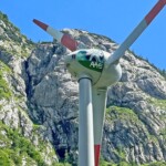 AAE betreibt am Plöckenpass auch einen kleinen Windpark. Kraftwerk Klauss
