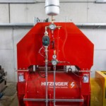 Die wassergekühlten Synchron-Generatoren stammen vom oberösterreichischen Hersteller Hitzinger Electric Power. Kraftwerk Pewag Hitzinger Generator