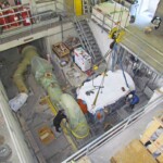 Maschinenmontage im Herbst 2022 Kraftwerk Waidisch