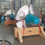 Die Maschinen werden in der Werkshalle von WATEC-Hydro vormontiert und erst nach eingehender Prüfung ausgeliefert. Watec Turbinenlaufrad