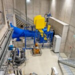 Rund 220 Millionen Euro investierten die ÖBB in den Bau des neuen Bahnstromkraftwerks. Wasserkraftwerk Obervellach 2 Technik Krafthaus